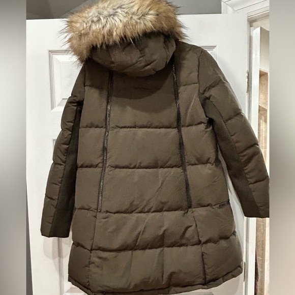 🔥NWT🔥 Derek Lam 10 Crosby Ladies' Down Jacket Size S removable fur - Picture 8 of 12